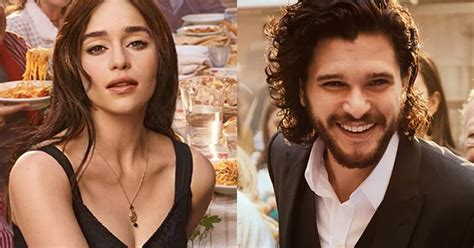 dolce gabbana kit harington y emilia clarke|Emilia Clarke & Kit Harington Star in Dolce.